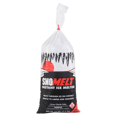 Snomelt 10 lbs Calcium Chloride Pellet Bag SN316272